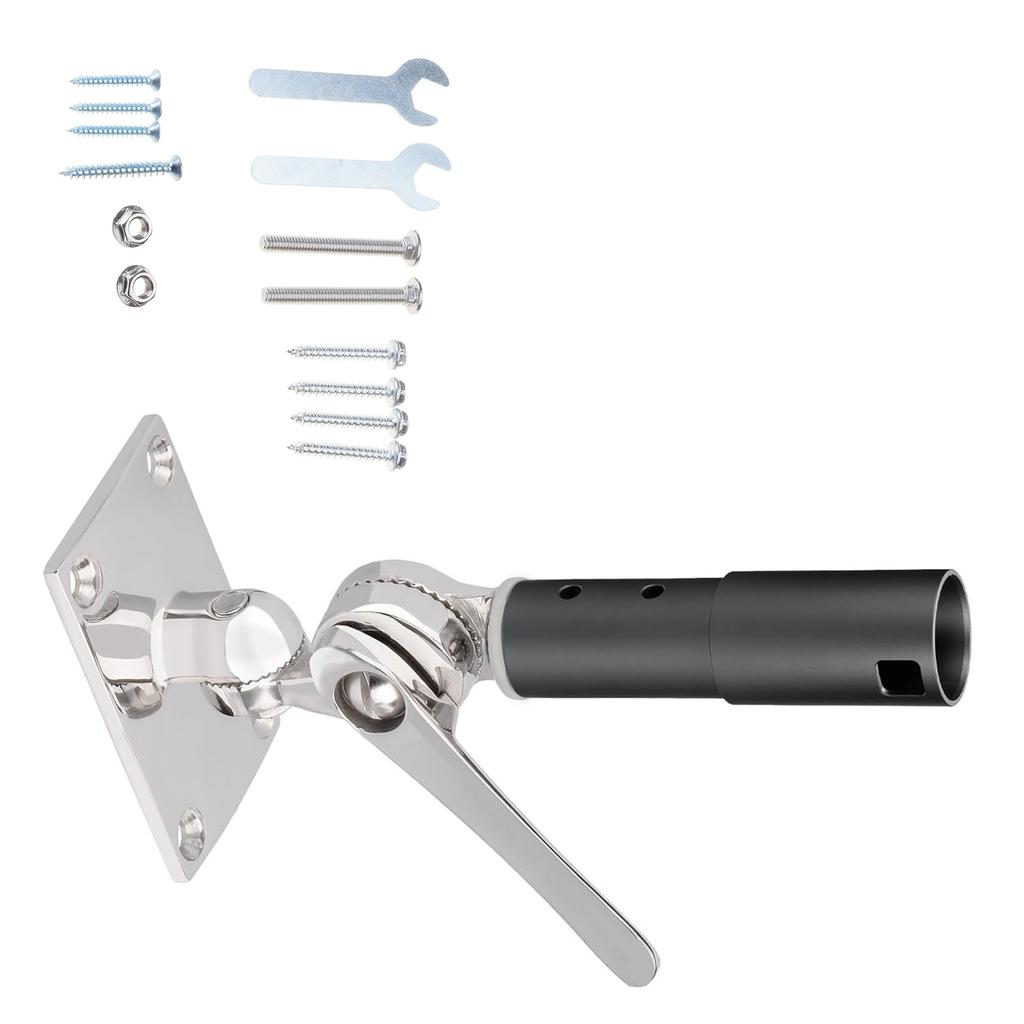 Antenna Mount Mount with Screw Marine Adjustable Antenna Base Mount Kit for Starlink Satellite Dish V2 Antenna