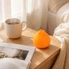 Flexible Squeezable Orange Shape Stress Toy for Desk Office Home Relaxation and Hand Exercise Moldable Design