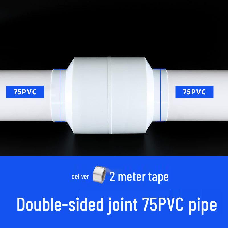 Anti-Odor Bathroom Ventilation Valve & Heater 110 PVC Pipe Backflow Preventer