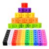 100Pcs Linking Cubes Math Manipulatives Montessori Toys For Kids  Learning Classroom Supplies Teaching Educational