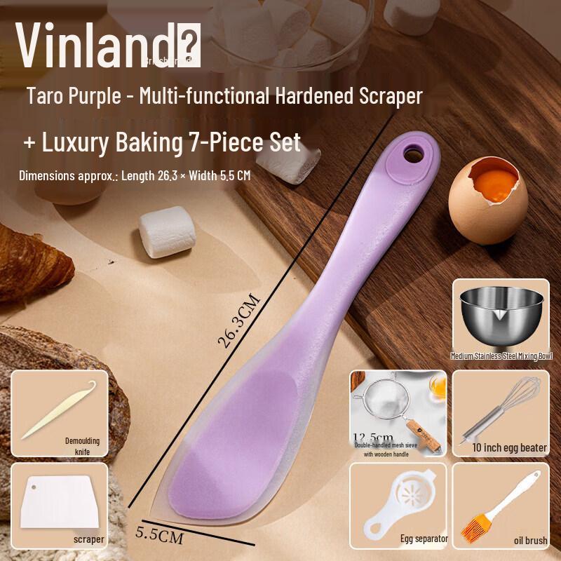 Qiiwei Food-Grade Silicone Baking Spatula