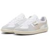 New PUMA Palermo Slip Resistant Low Top Skateboard Shoes Women's White Gray 397647-04