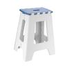 Portable Thickened Plastic Folding Stool for Home, Dining, and Outdoor Use