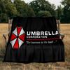 Resident Umbrella Flannel Blanket, Use for Birthday/Holiday Gift, Soft Blanket for Sofa/Bed/Camping/Office/Tourism Use,All Seasons