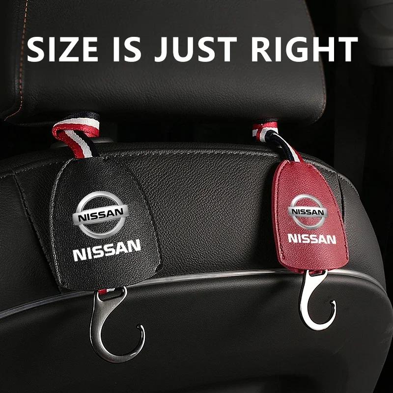 Gancio Multifunzione Portatile per Poggiatesta Sedile Auto Per Nissan J10 X-Trail Qashqai Juke Leaf Micra NOTE Patrol Gadget Accessori