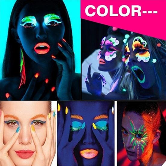 Body Brushwork Luminous Painting Pigment Stage Makeup Glow In Dark Paint Powder