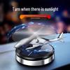 Intelligent Rotating Helicopter Solar Car Air Freshener Ornament