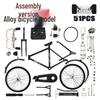 DIY Alloy Retro Bicycle Model for Assembly - Children's Toy Ornament
