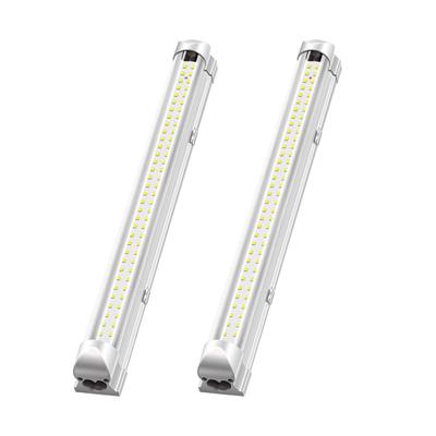 Aoling LED Innenraum Auto Innenraum 72 Weiß Universelle Passform für und Ladefläche Set aus 2 Leuchten, 12V/24V, Beleuchtung, Hochleistungs-LEDs, LKW, Anhänger,
