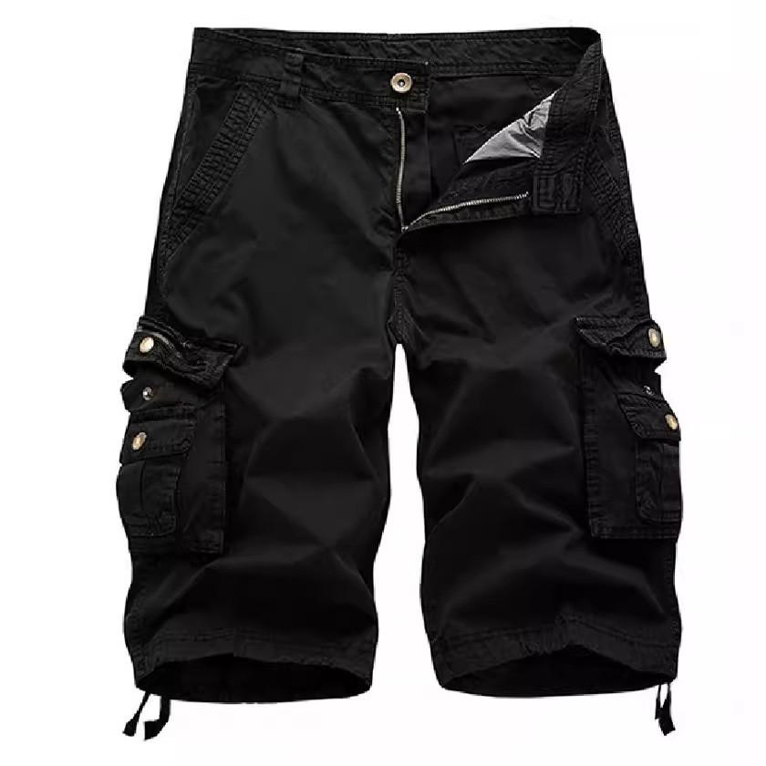 Summer Men Casual Cargo Shorts With Multiple Pockets For Youth And Teens