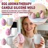 Easter Egg Silicone Molds, Rose Bunny Design Candle Making Molds Set,  Decorative Patterns
