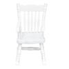 1:12 Dollhouse Chair Wood Doll House Miniature Rocking Chair White Mini Dollhouse Furniture