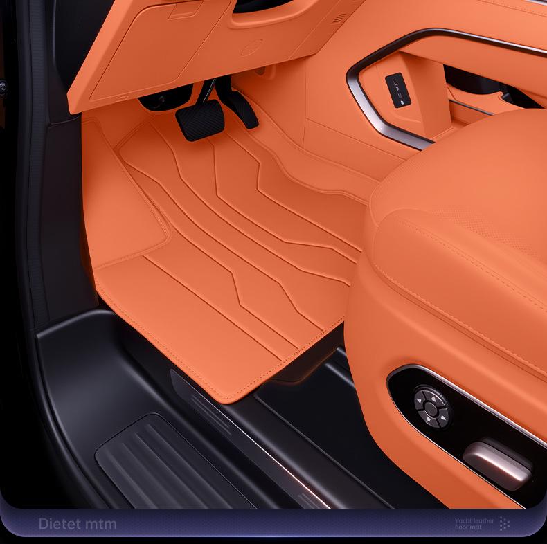 Blue Electric E5 PLUS Full Coverage Foot & Trunk Mats for 26 Models - Car Modification Accessories.