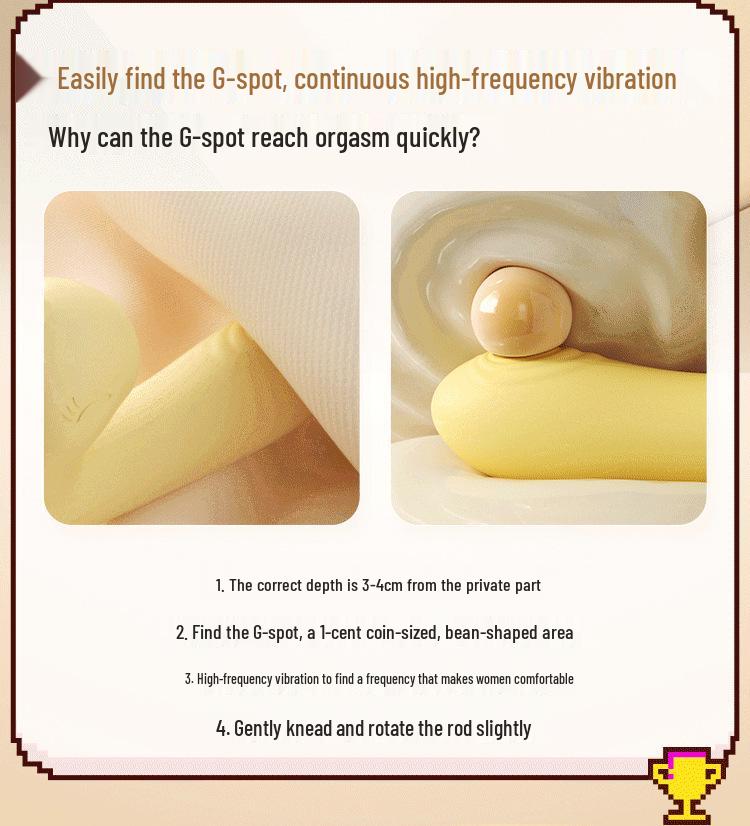 Miji Doudoulong Heated Vibrator with Constant Temperature and Suction for Female Pleasure 120/Box