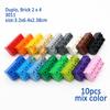 MOC Big Size Building Blocks Bricks Slope Windows Door Car Flower Plant Thick Large Bulk Part Compatible Kid Creative Gift Toys