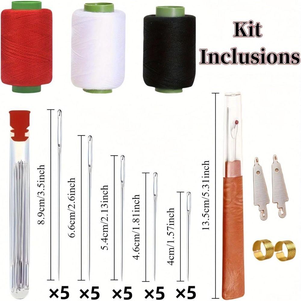 31/34/37PCS Multi-Purpose Sewing Tool Set Needle and Thread Kit  DIY Apparel Sewing Supplies
