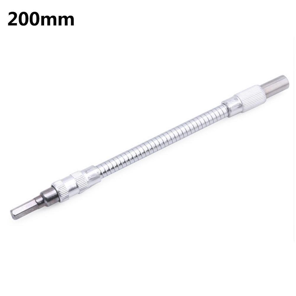 Charging 20cm Multifunction Drill Cardan Flexible Shaft Silver Material Alloy