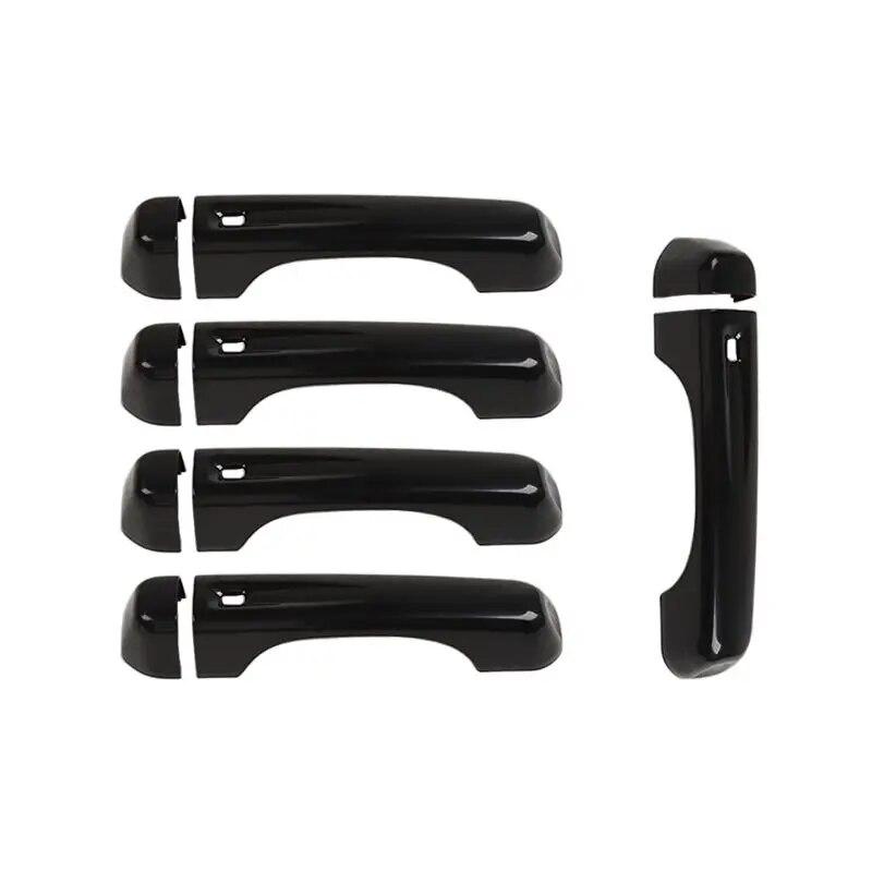 TESIN For Jeep Wrangler JL 2018+ Car Exterior Side Door Handle Tailgate Handle Decoration Cover Stickers For Jeep Wrangler JL