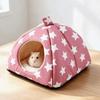 Washable Bunny Bed Indoor Use Guinea Pig Hiding Hut Durable Rabbit House  For Small Pets