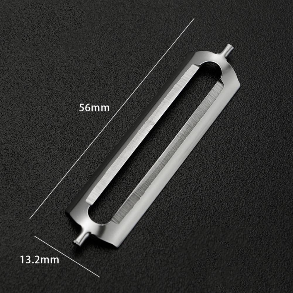 100pcs Stainless Steel Peeler Blade Replacement for Vegetable Peeler
