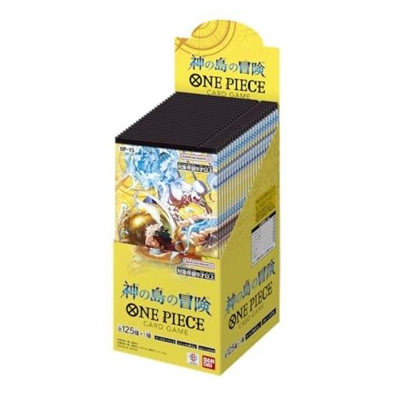 BANDAI ONE PIECE Card Game Booster Pack Adventure On Gods Island OP-15 (BOX) Contains 24 Packs.