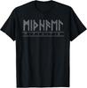 Michael Viking Runes Elder Futhark Runic Name Unisex T-shirt