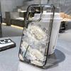 Lotus Flower Transparent Phone Case For iPhone 16 Pro Case iPhone 13 11 15 12 14 Pro Max XR 16e XS 8 7 Plus SE Shockproof Cover