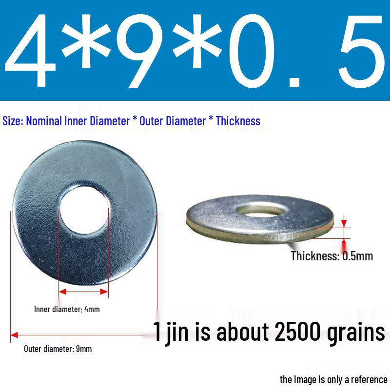 Galvanized Oversized Metal Washers M3-M60