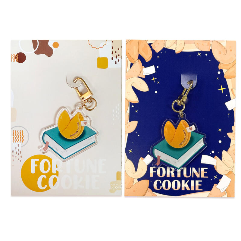 Reading Acrylic Keychain
