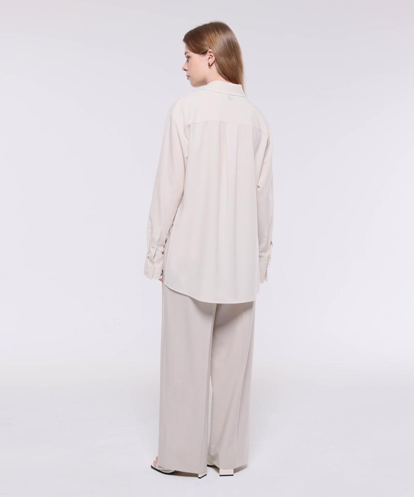Kankeu Two-Way Shirt - Cream