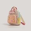 Fashion Stylish Canvas Strawberry Print Shoulder Bag Mini Backpack