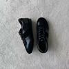 Versatile Round Head Lace-Up Commuting Single Shoes Casual Moral Training Shoes Men'S Comfortable Classic Retro Forrest Gump Shoes