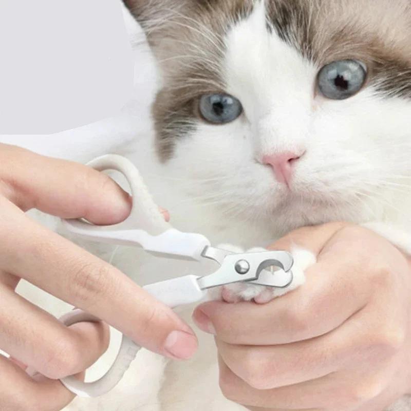 Kedi tırnak makası Küçük Köpek Kedi için Profesyonel Köpek Pençeleri Kesici Pet Çivi Makas Düzeltici Bakım ve Bakım Kedi Aksesuarları