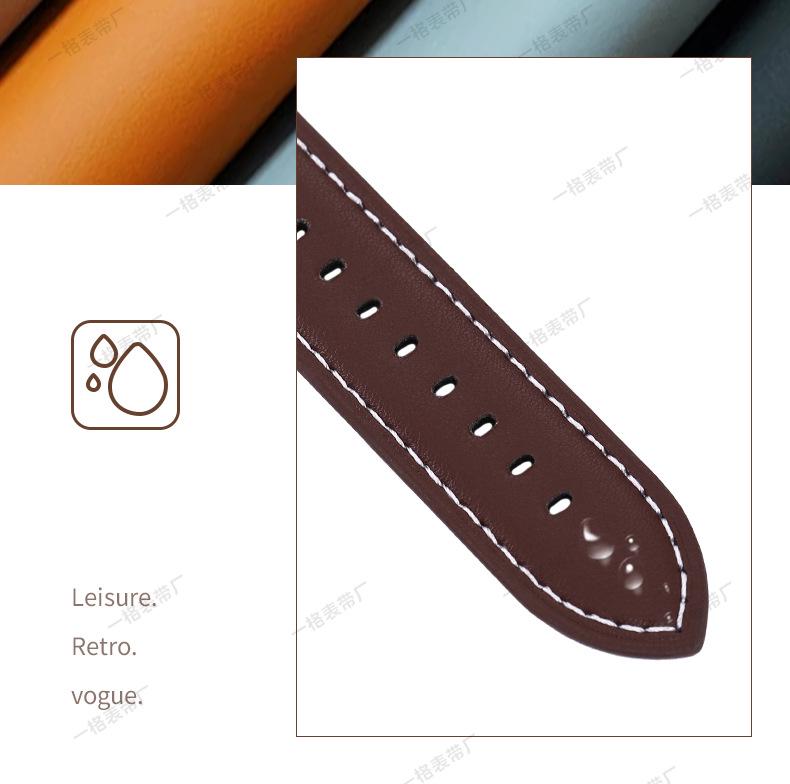 Echt Leder Microvezel Apple Watch Band voor iWatch