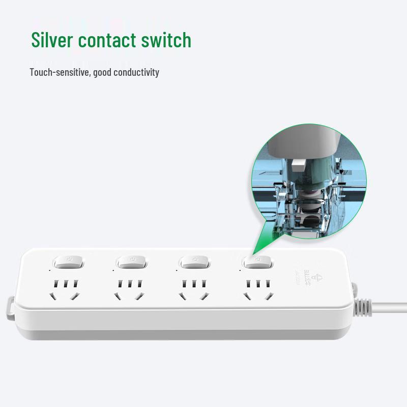 BULL 4-Outlet Individually Controlled Power Strip