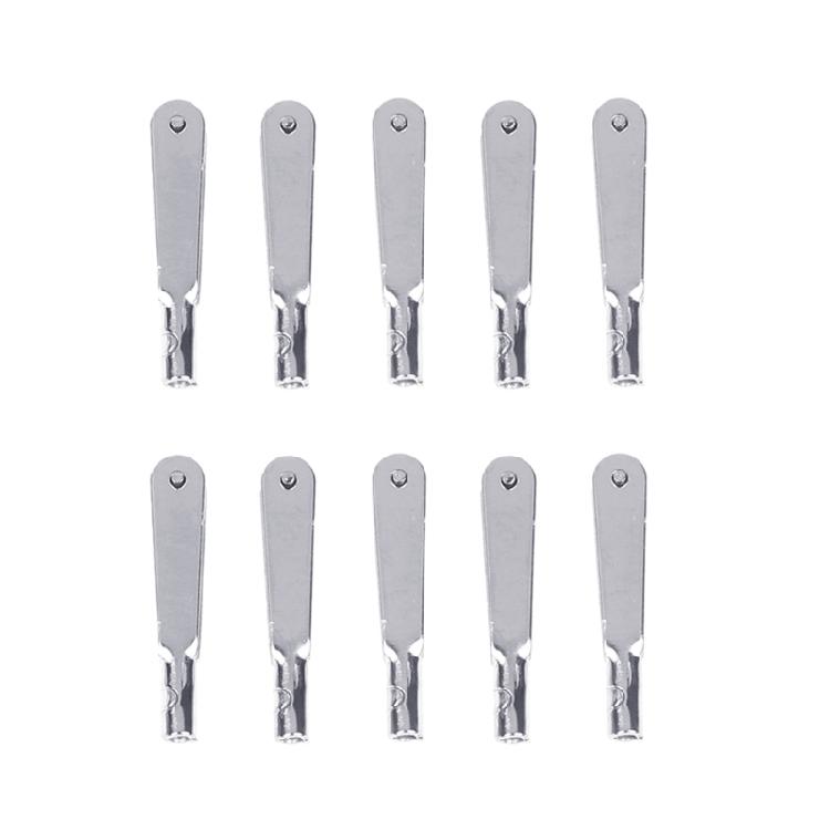 Professional Metal Servo Attachments, 10Pcs Chuck Pull Rod Connectors Clamp for Model Plane Enthusiasts