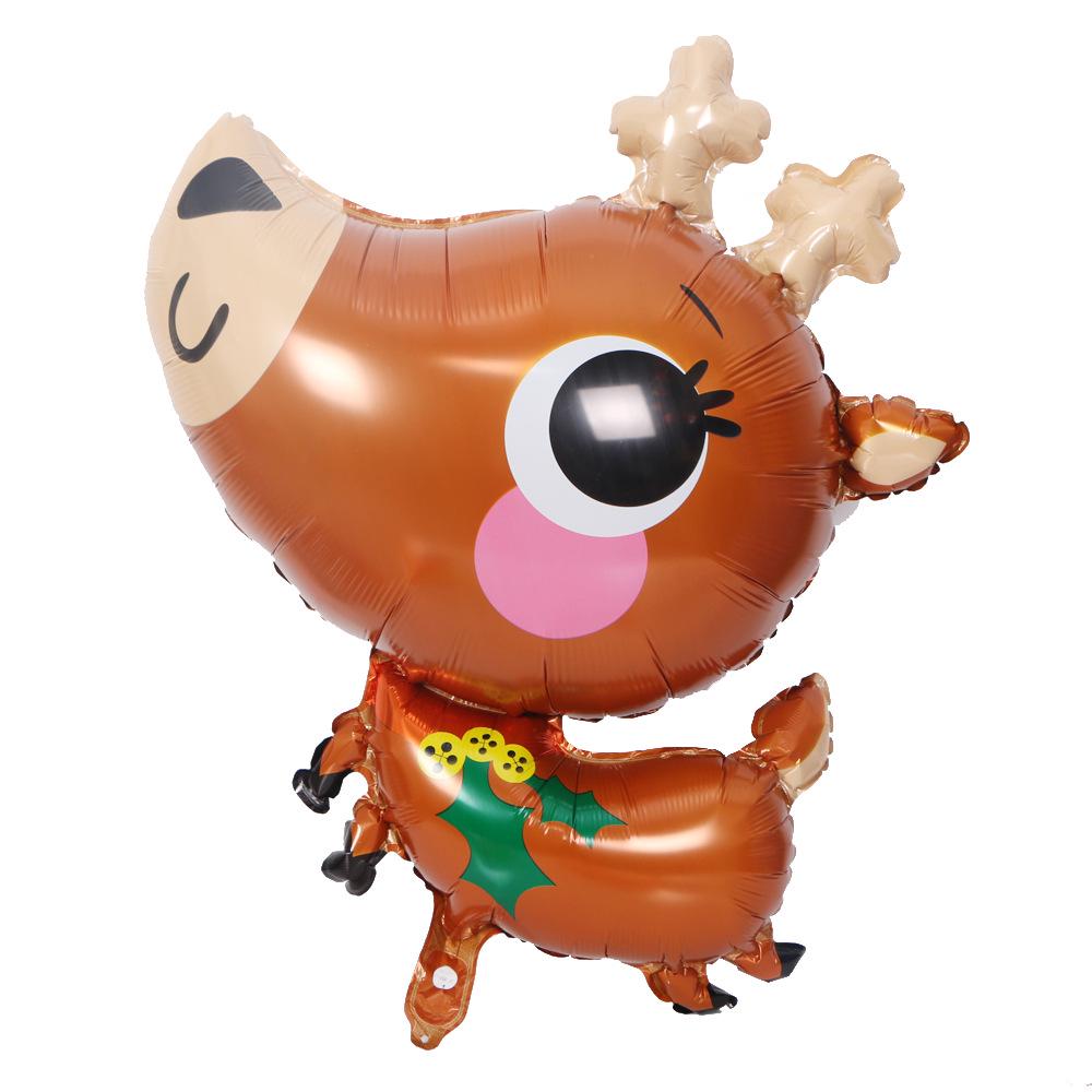 Christmas Decor Set: Snowman, Santa, Snowflake & Tree Balloons