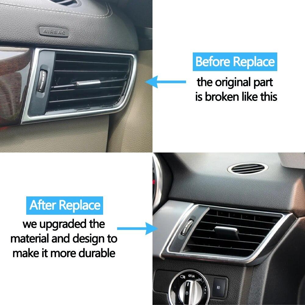 LHD RHD Palubní deska Klimatizace AC Mřížka výdechu Kryt výstupu Náhrada pro Mercedes-Benz W166 W292 ML GL GLE GLS 2012-