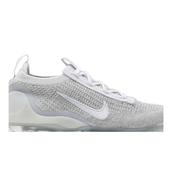 Nike Air VaporMax 2021 Flyknit 'White Pure Platinum' DC4112-100 Women's Shoes