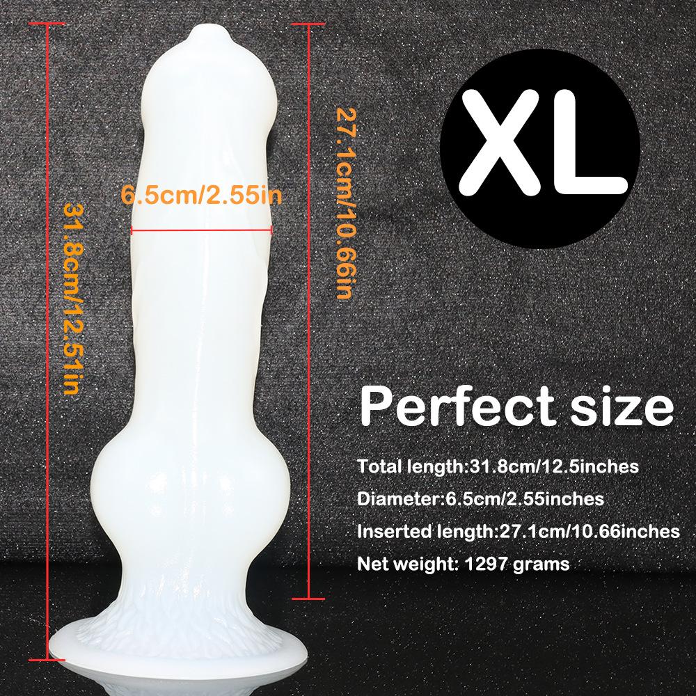 Liquid Silicone Super Thick Dildo for Male and Female Fist Sex  Anal Plug In The Back of The Anus  SM Dildo for Sexual Intercourse