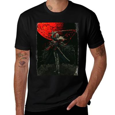 Bloody Crow Of Cainhurst Tshirt Holiday All Match Tshirt