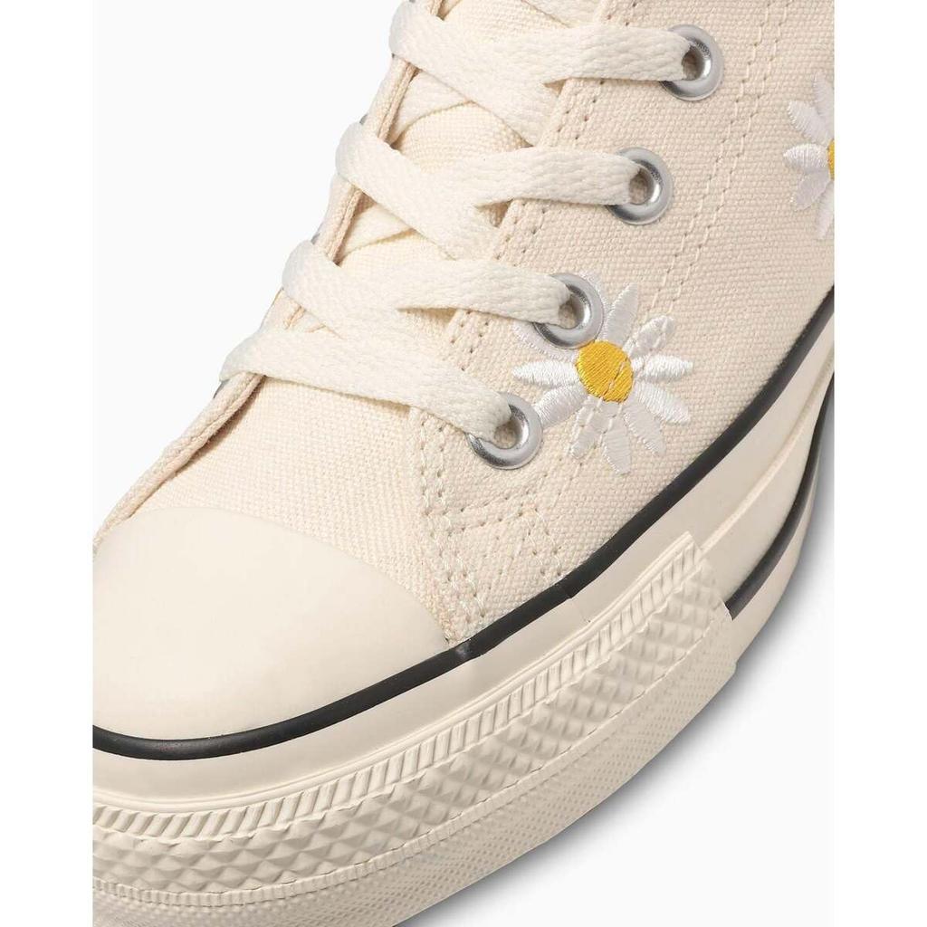 Converse All Star Daisy Flower HI Size cm (R) Sneakers, Off-White, 24.0