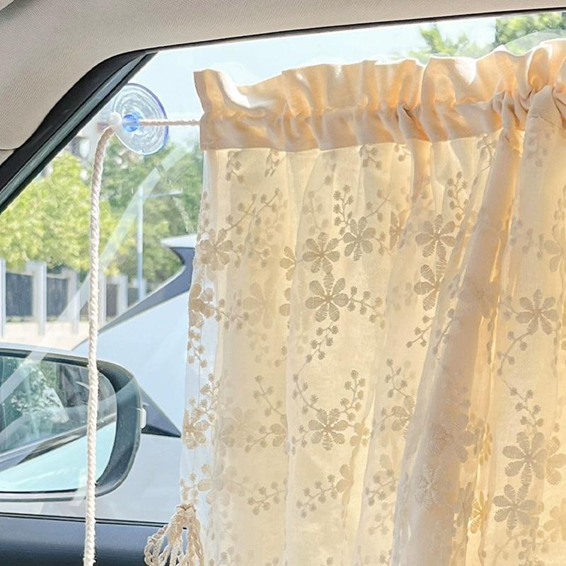 Bilsolskydd sugkoppstyp solskydd fönstersolskydd automatiskt infällbart solskydd värmeisolering och ljustät duk