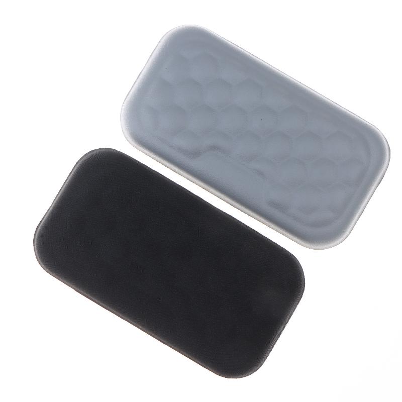 Car Memory Foam Armrest Elbow Pad Mouse Keyboard Wrist Rest Pu/Cloth Anti-Slip Breathable Sweat-Absorbent Car Wrist Pad