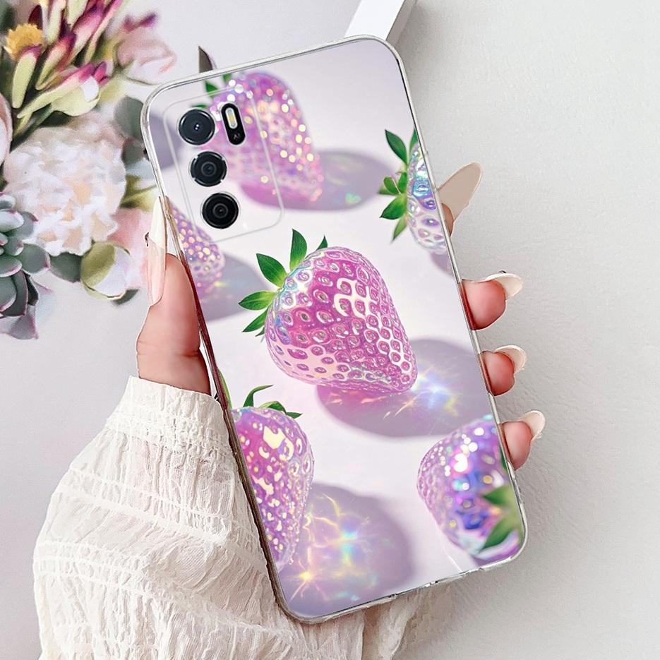 For Oppo A16 Case Oppo A16s CPH2271 Luxury Flowers Painted Cover Soft Slim Phone Case For Oppo A16k A 16 E OppoA16 S Fundas Bags