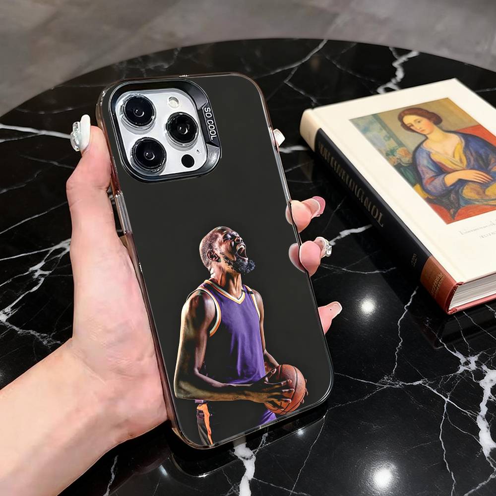 

K-Kevin D-Durant Phone Case For iPhone 17,16,15,14,13,12,11 Plus,Pro Max,XS,Colored Silver Plated Inside Cover iPhone15pro