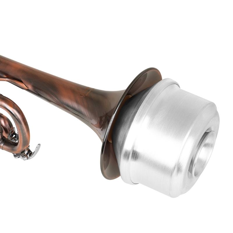 Trumpet Playing Trumpet Cornet Practice Cup Mute Silencers Portable Trumpet Mute