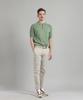 PANICALE Light Grey Regular Fit Cotton Chino Pants