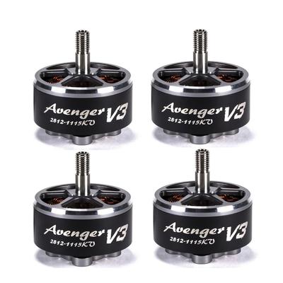 1pc/4pcs Avenger 2812 V3 900kv/1115kv Brushless Motor Replacement Parts For Fpv Multicopter For Rc Drone