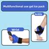 Reusable Hot Cold Therapy Ankle Ice Pack Wrap Adjustable Compression Support for Sprains Sports Injuries Recovery Pain Relief